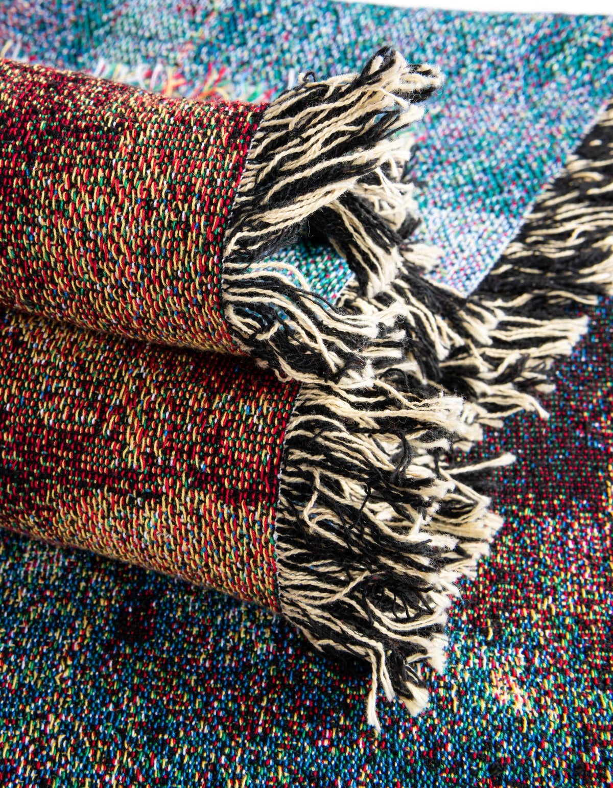 Fleece Haven Collection Area Rug -  Zion Square Multi  lifestyle 13