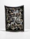 Fleece Haven Collection Area Rug -  Acadia Rectangle White Brown  lifestyle 5