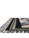 Fleece Haven Collection Area Rug -  Acadia Rectangle White Brown  lifestyle 8