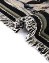 Fleece Haven Collection Area Rug -  Acadia Rectangle White Brown  lifestyle 11
