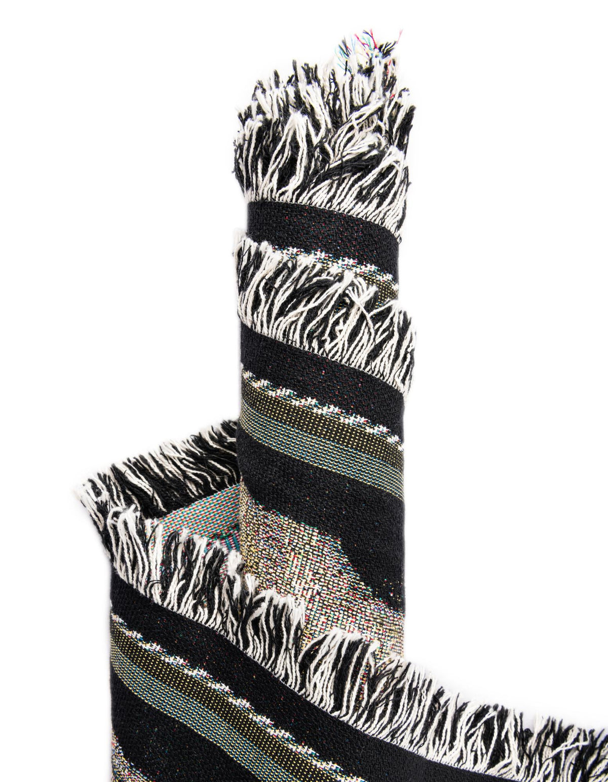 Fleece Haven Collection Area Rug -  Acadia Rectangle White Brown  lifestyle 12