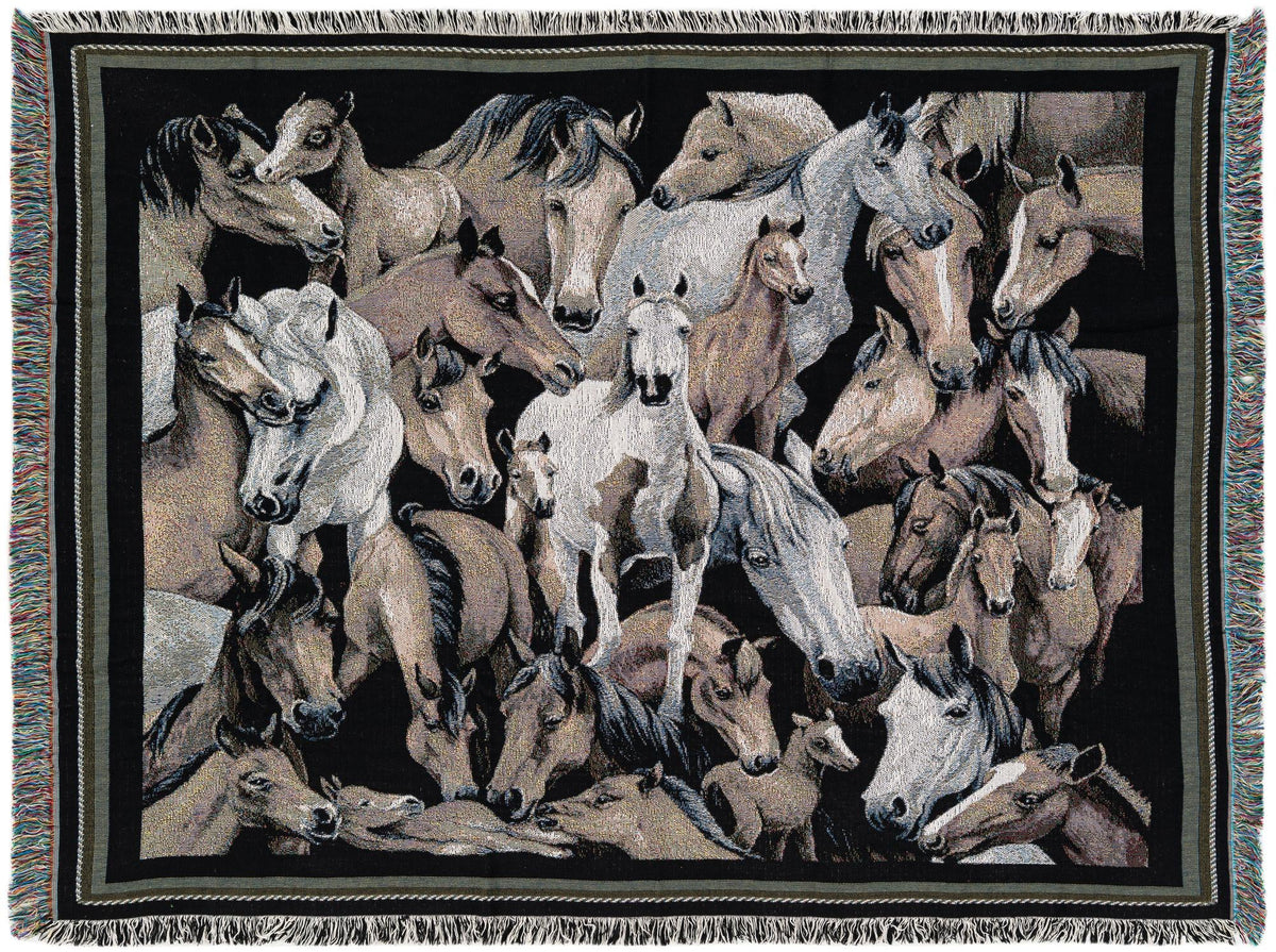 Fleece Haven Collection Area Rug -  Acadia Rectangle White Brown Main