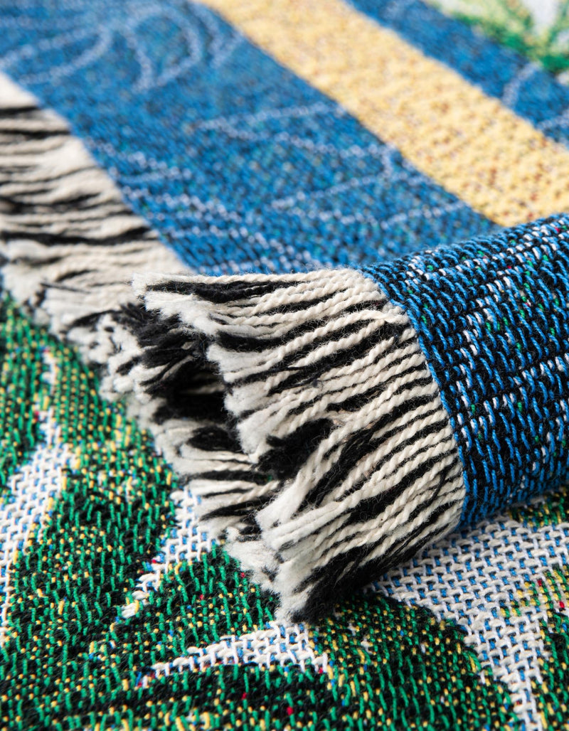 Fleece Haven Collection Area Rug -  Canton Rectangle Multi  lifestyle 7