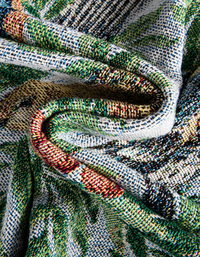 Fleece Haven Collection Area Rug -  Canton Rectangle Multi  lifestyle 9