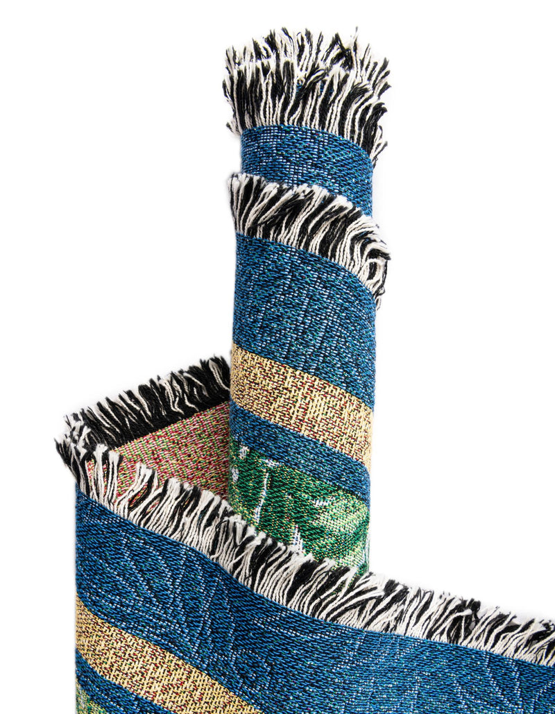 Fleece Haven Collection Area Rug -  Canton Rectangle Multi  lifestyle 12