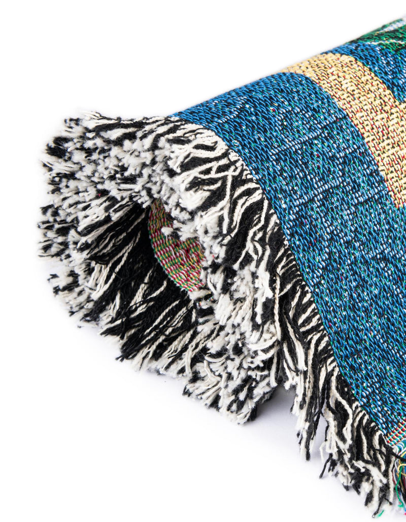 Fleece Haven Collection Area Rug -  Canton Rectangle Multi  lifestyle 13