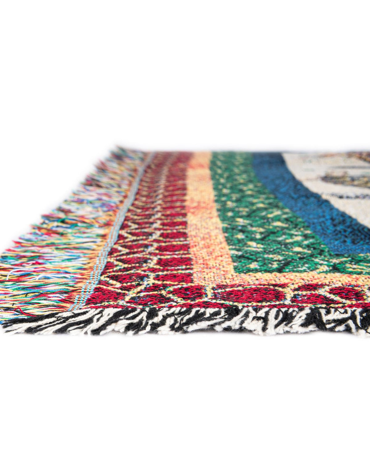 Fleece Haven Collection Area Rug -  Duluth Rectangle Multi  lifestyle 8