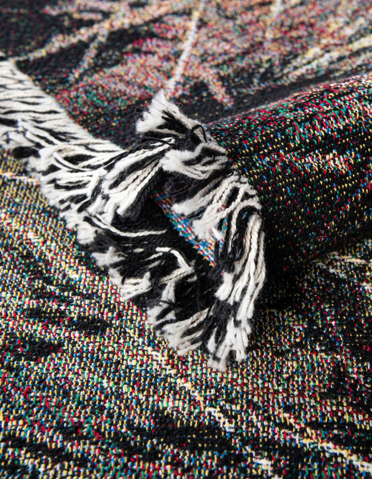 Fleece Haven Collection Area Rug -  Fargo Rectangle Multi  lifestyle 7