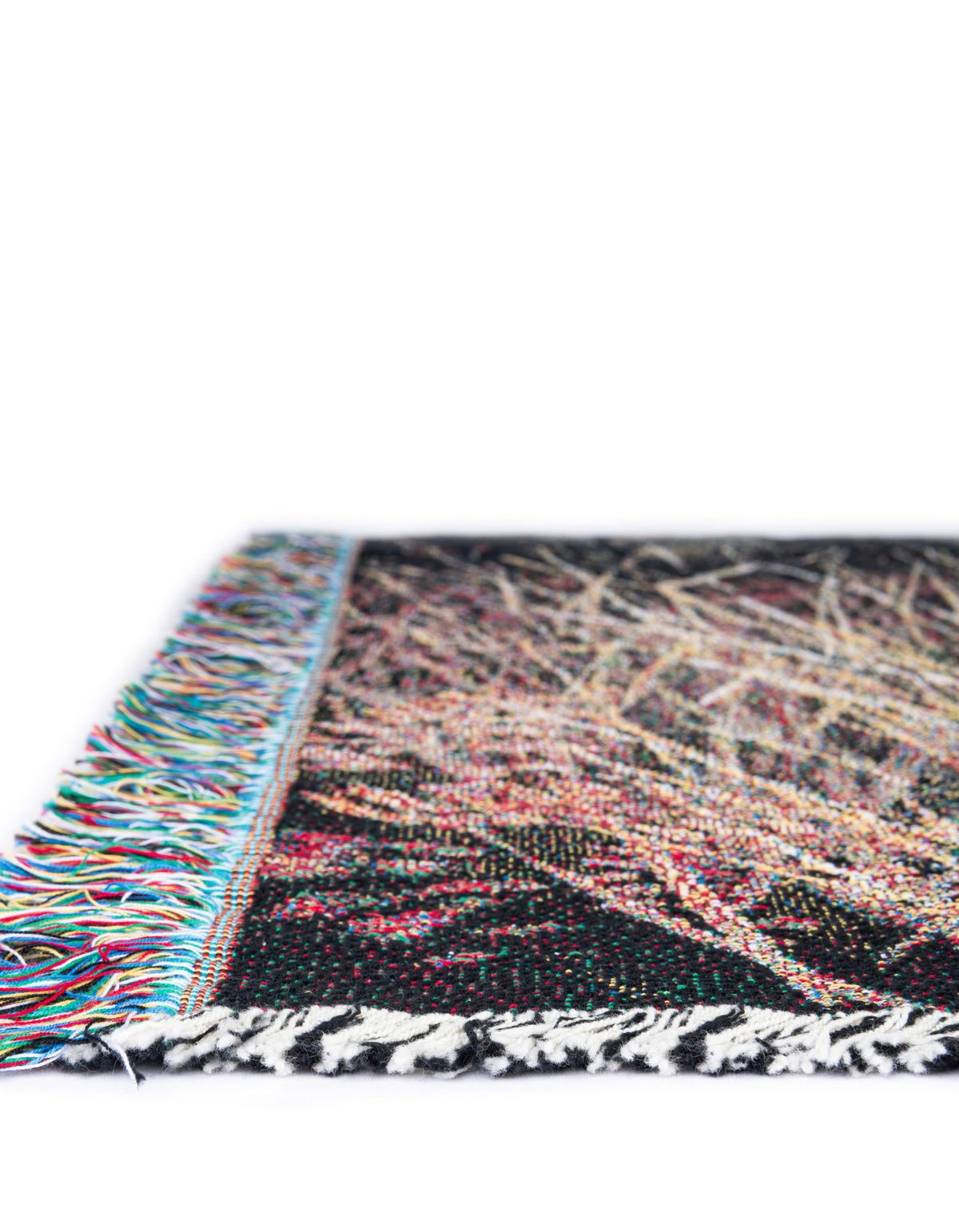 Fleece Haven Collection Area Rug -  Fargo Rectangle Multi  lifestyle 8