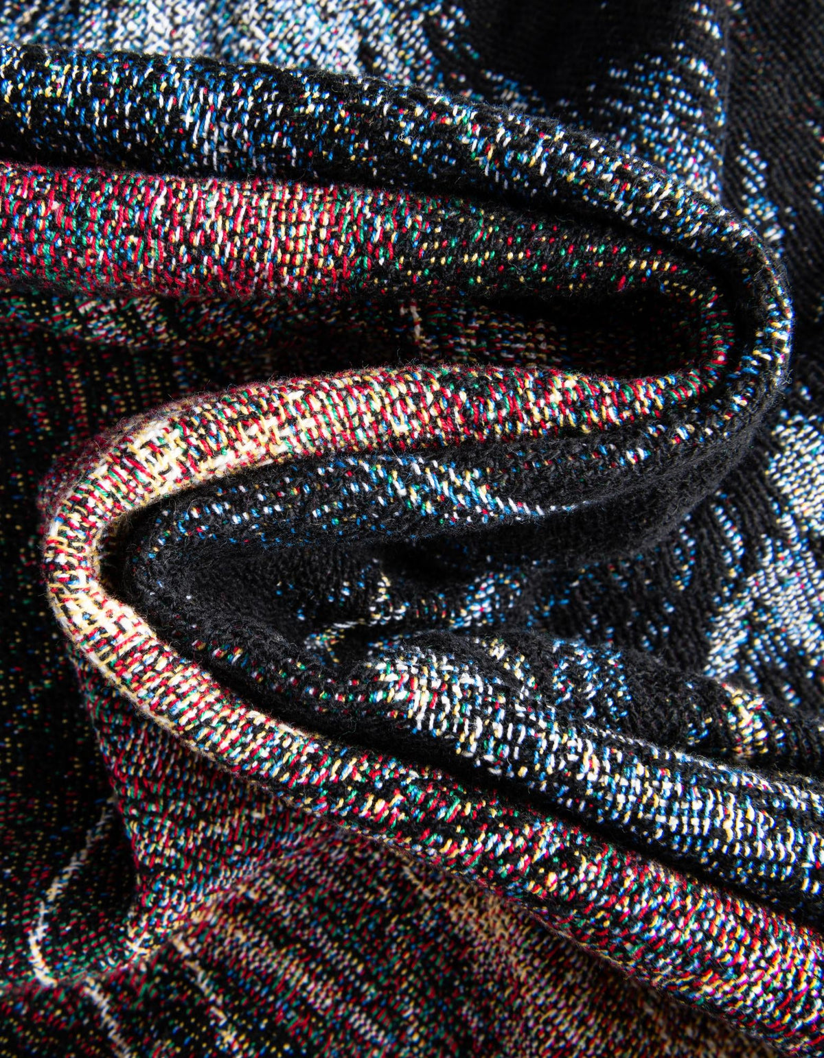 Fleece Haven Collection Area Rug -  Fargo Rectangle Multi  lifestyle 9