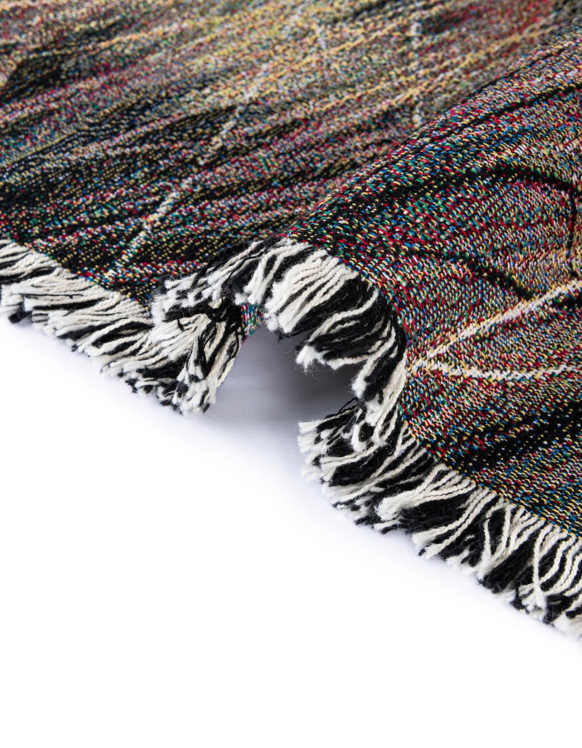 Fleece Haven Collection Area Rug -  Fargo Rectangle Multi  lifestyle 11