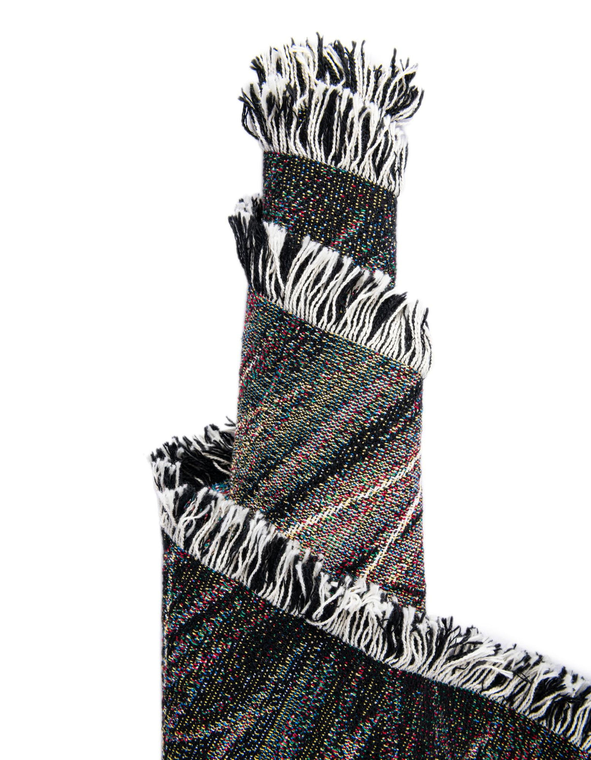 Fleece Haven Collection Area Rug -  Fargo Rectangle Multi  lifestyle 12