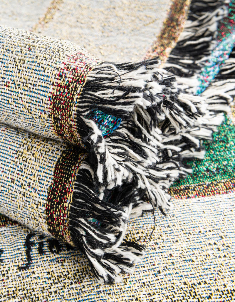 Fleece Haven Collection Area Rug -  Ironwood Rectangle Multi  lifestyle 13