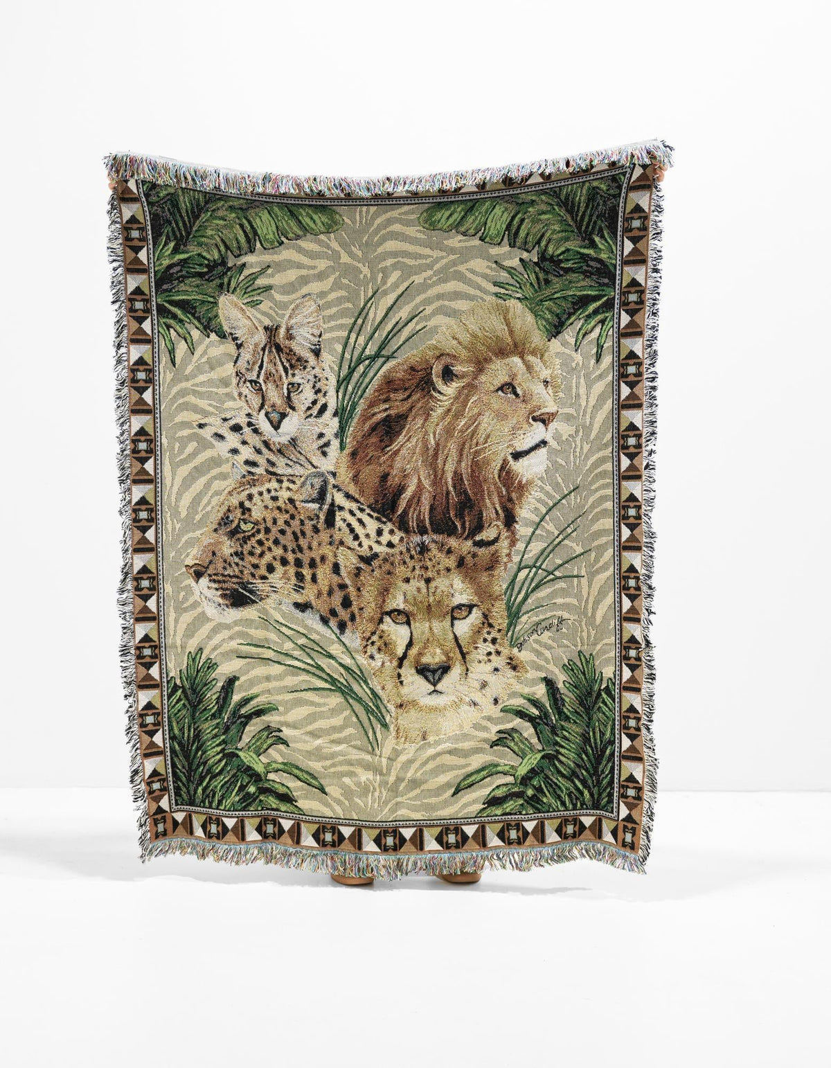 Fleece Haven Collection Area Rug -  Lansing Rectangle Multi  lifestyle 6