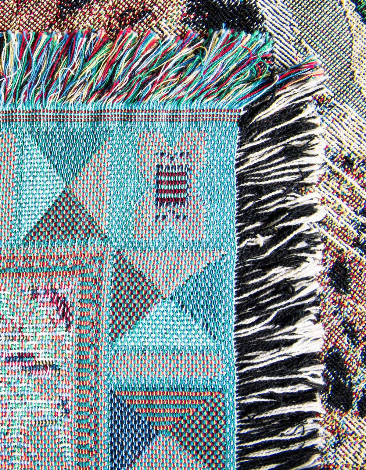 Fleece Haven Collection Area Rug -  Lansing Rectangle Multi  lifestyle 10