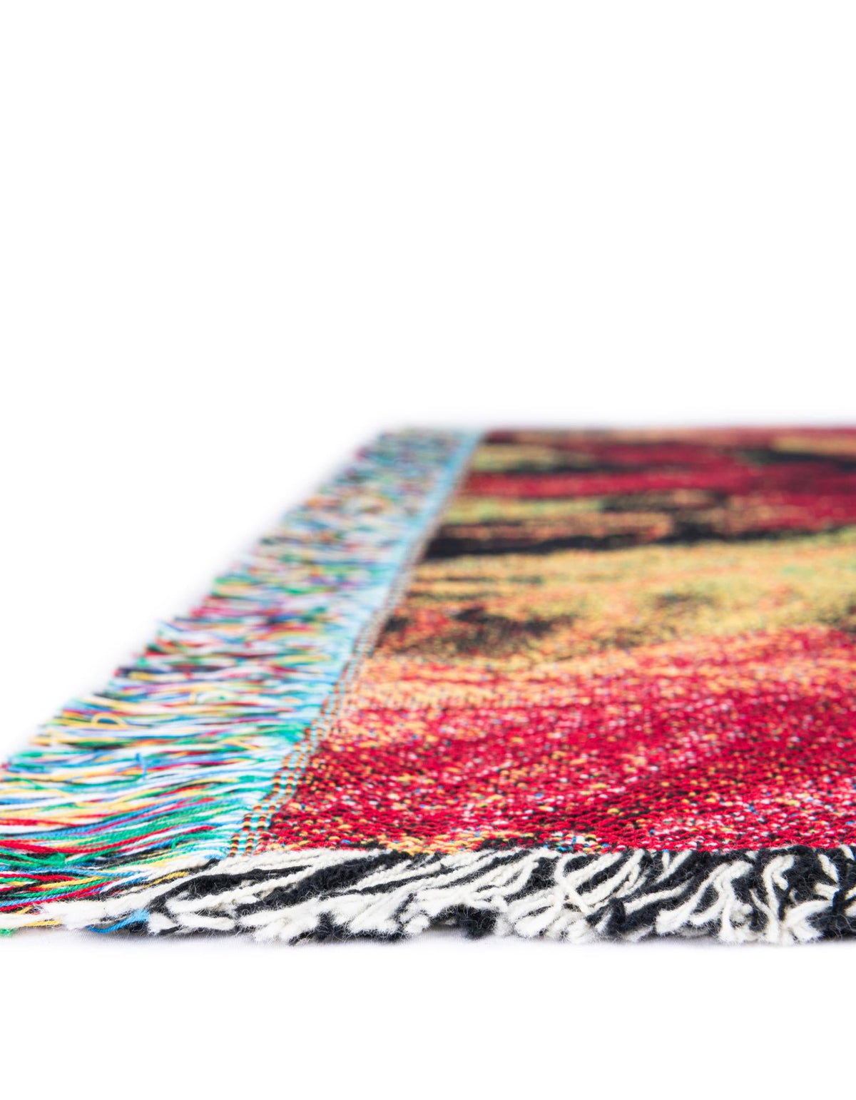 Fleece Haven Collection Area Rug -  Orem Rectangle Orange  lifestyle 8