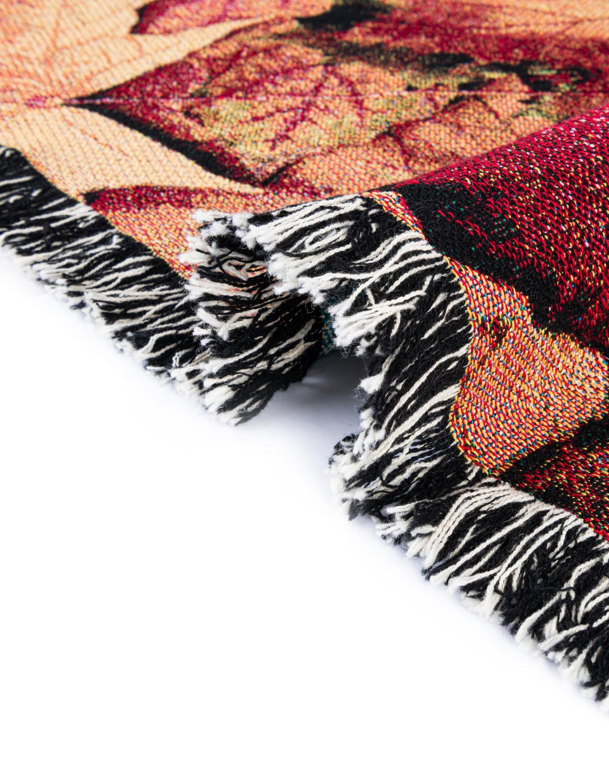 Fleece Haven Collection Area Rug -  Orem Rectangle Orange  lifestyle 11