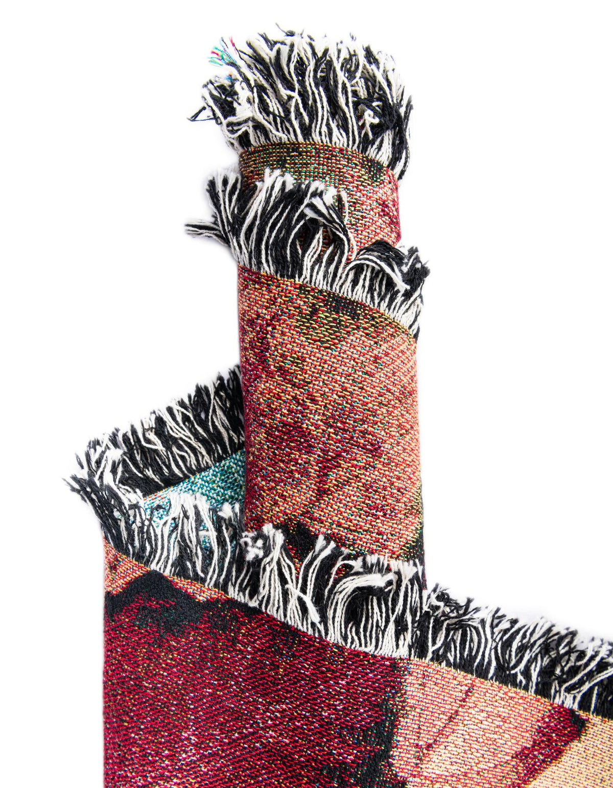 Fleece Haven Collection Area Rug -  Orem Rectangle Orange  lifestyle 12