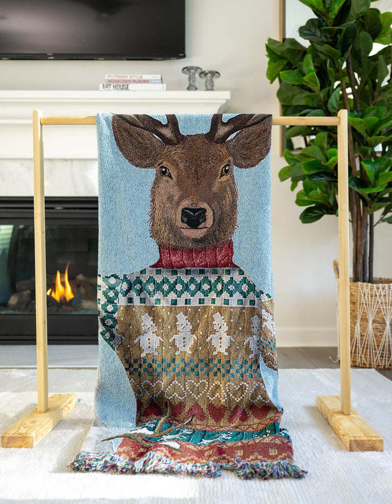 Fleece Haven Collection Area Rug -  Prescott Rectangle Multi  lifestyle 4