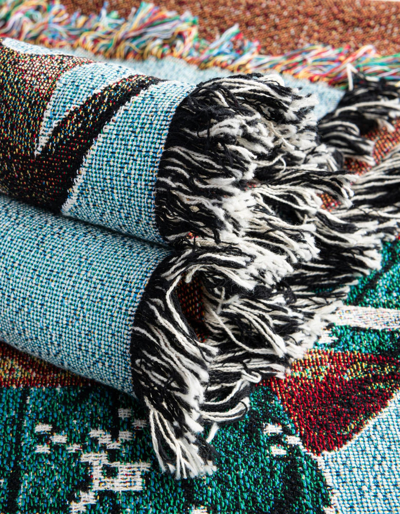 Fleece Haven Collection Area Rug -  Prescott Rectangle Multi  lifestyle 13