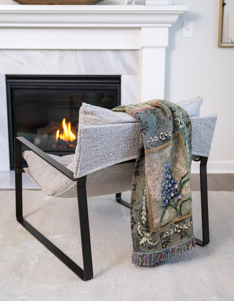 Fleece Haven Collection Area Rug -  Quitman Rectangle Multi  lifestyle 2