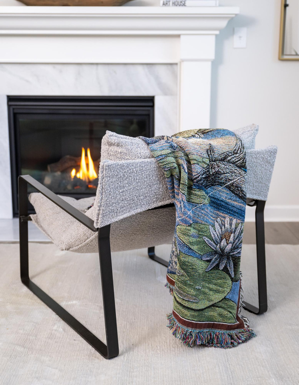 Fleece Haven Collection Area Rug -  Telluride Rectangle Multi  lifestyle 2