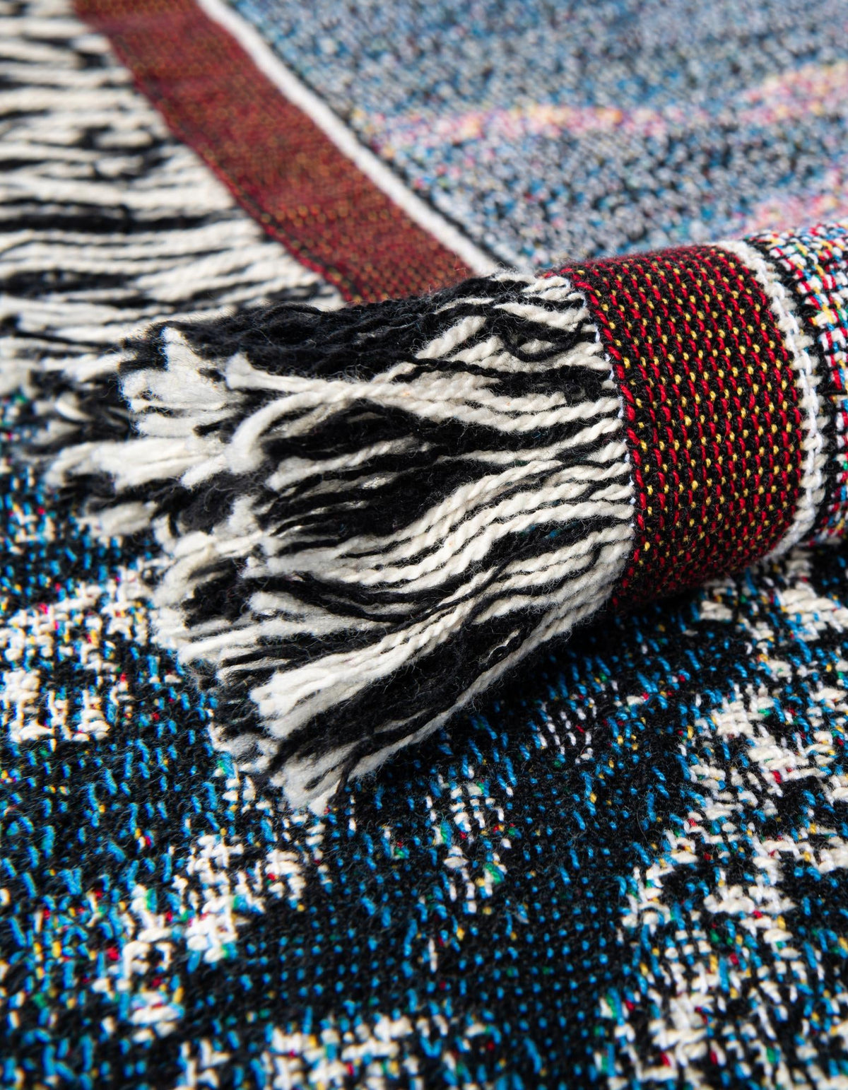 Fleece Haven Collection Area Rug -  Telluride Rectangle Multi  lifestyle 7
