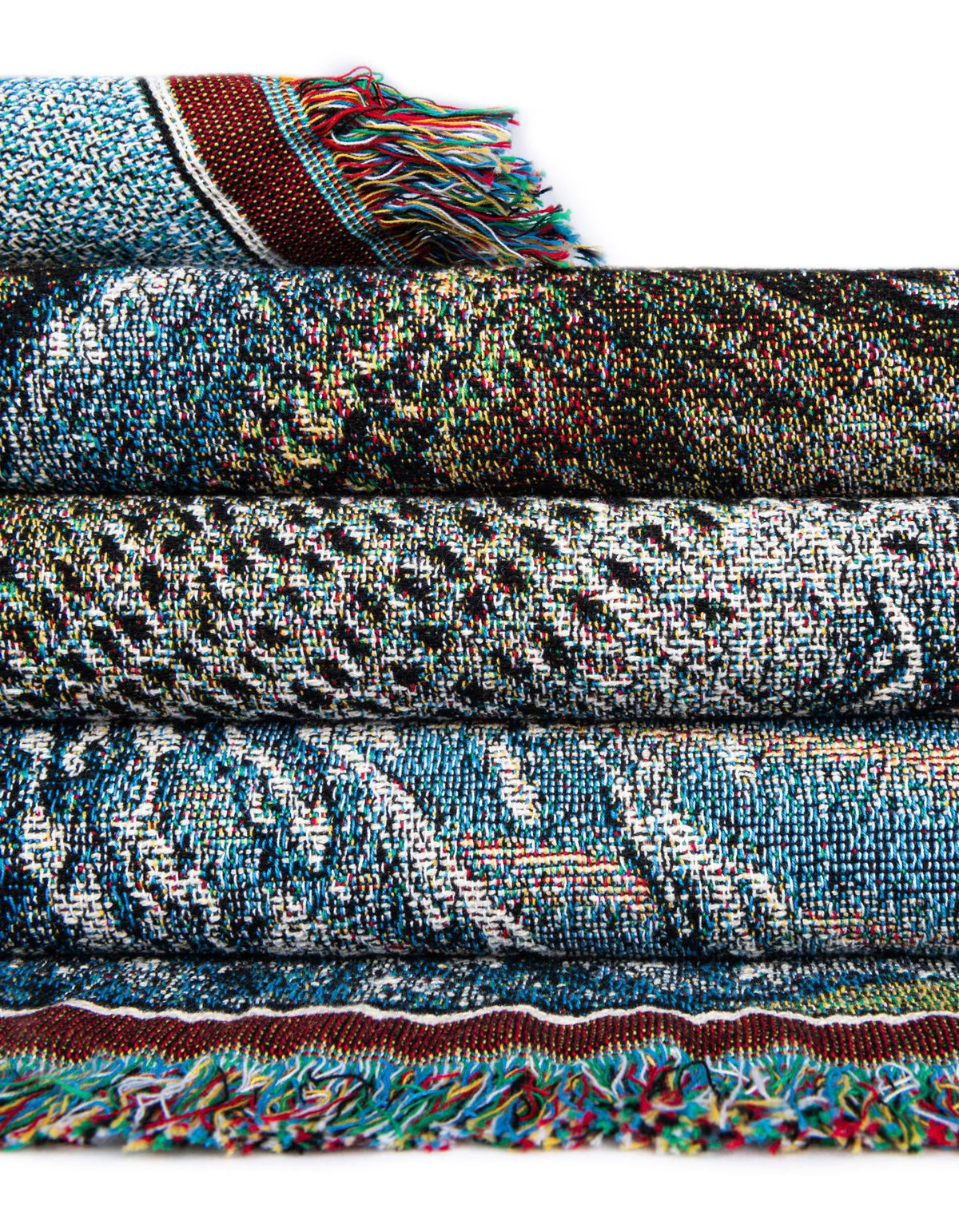 Fleece Haven Collection Area Rug -  Telluride Rectangle Multi  lifestyle 15