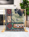 Fleece Haven Collection Area Rug -  Utica Rectangle Multi  lifestyle 4