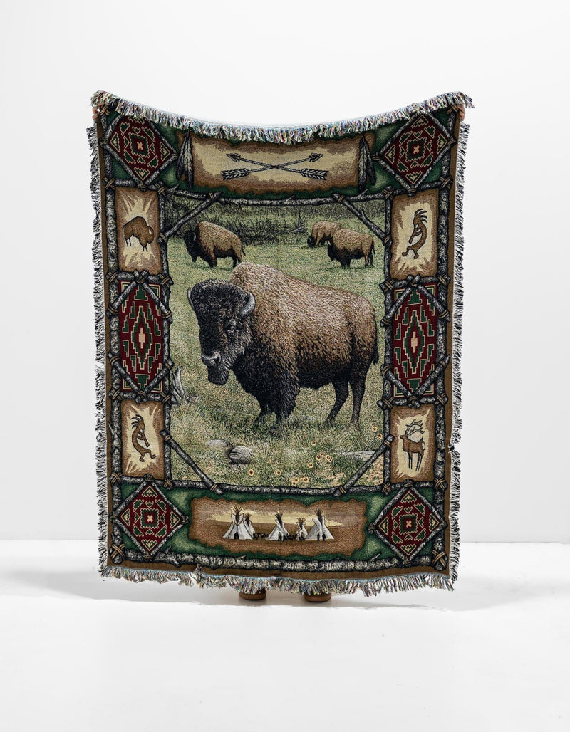 Fleece Haven Collection Area Rug -  Utica Rectangle Multi  lifestyle 6