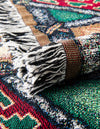 Fleece Haven Collection Area Rug -  Utica Rectangle Multi  lifestyle 7