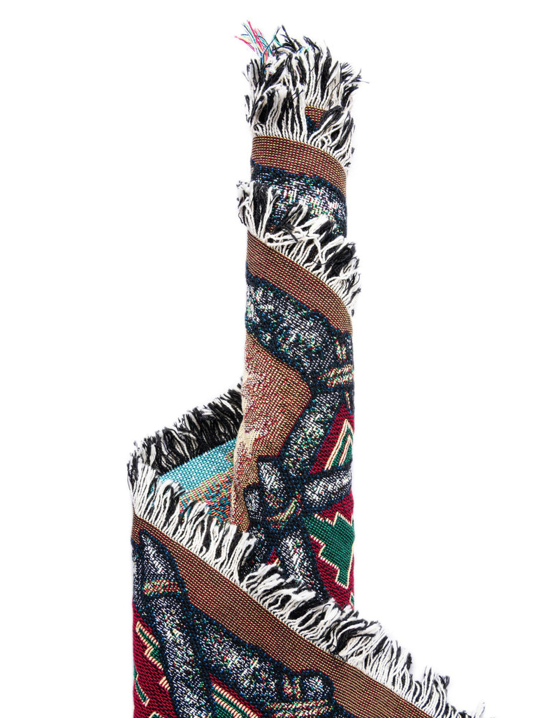 Fleece Haven Collection Area Rug -  Utica Rectangle Multi  lifestyle 12