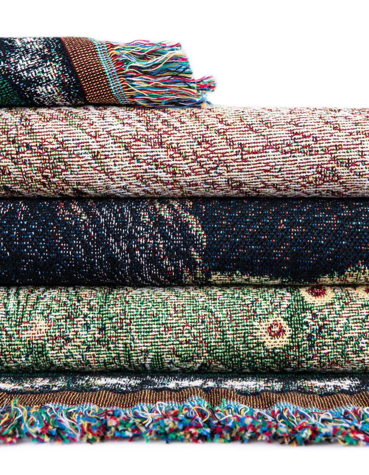 Fleece Haven Collection Area Rug -  Utica Rectangle Multi  lifestyle 15