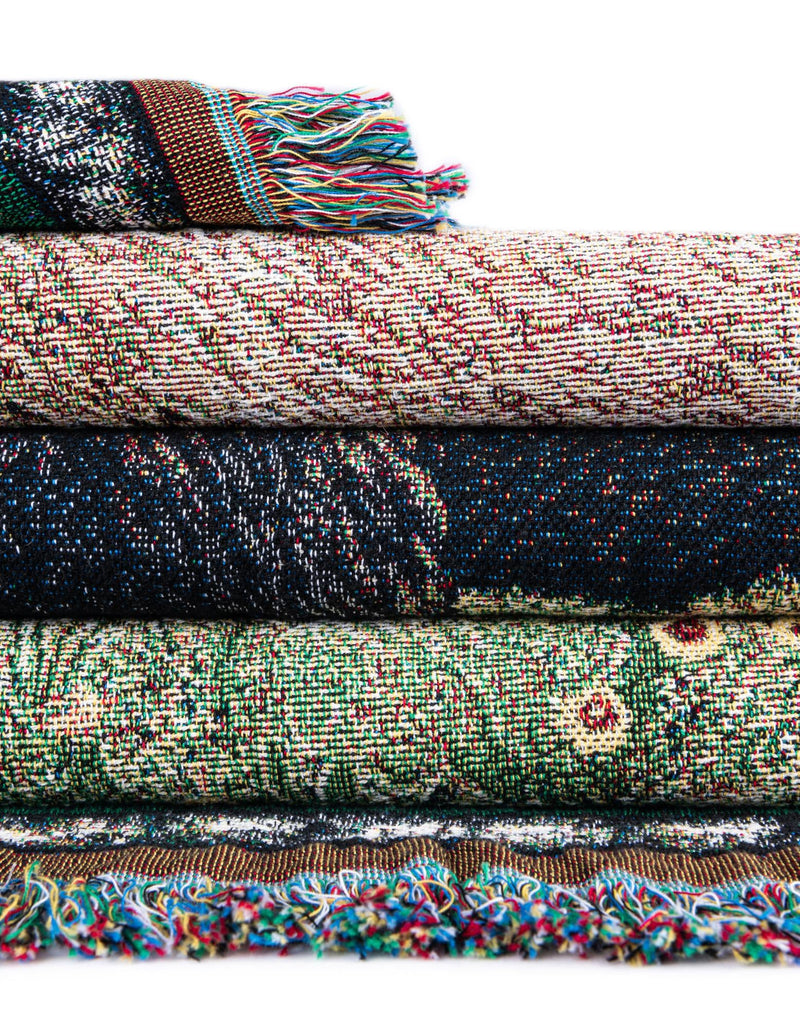 Fleece Haven Collection Area Rug -  Utica Rectangle Multi  lifestyle 15
