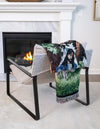 Fleece Haven Collection Area Rug -  Vicksburg Rectangle Green  lifestyle 2