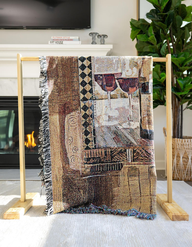 Fleece Haven Collection Area Rug -  Yankton Rectangle Multi  lifestyle 7