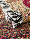 Fleece Haven Collection Area Rug -  Yankton Rectangle Multi  lifestyle 7