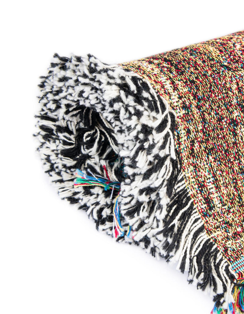 Fleece Haven Collection Area Rug -  Yankton Rectangle Multi  lifestyle 13