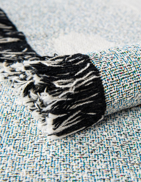 Fleece Haven Collection Area Rug -  Aztec Rectangle Brown  lifestyle 7