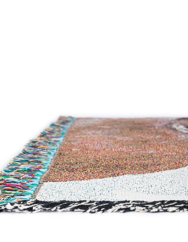 Fleece Haven Collection Area Rug -  Aztec Rectangle Brown  lifestyle 8