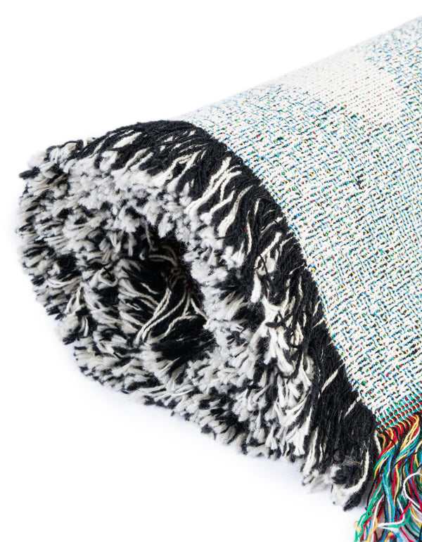 Fleece Haven Collection Area Rug -  Aztec Rectangle Brown  lifestyle 13
