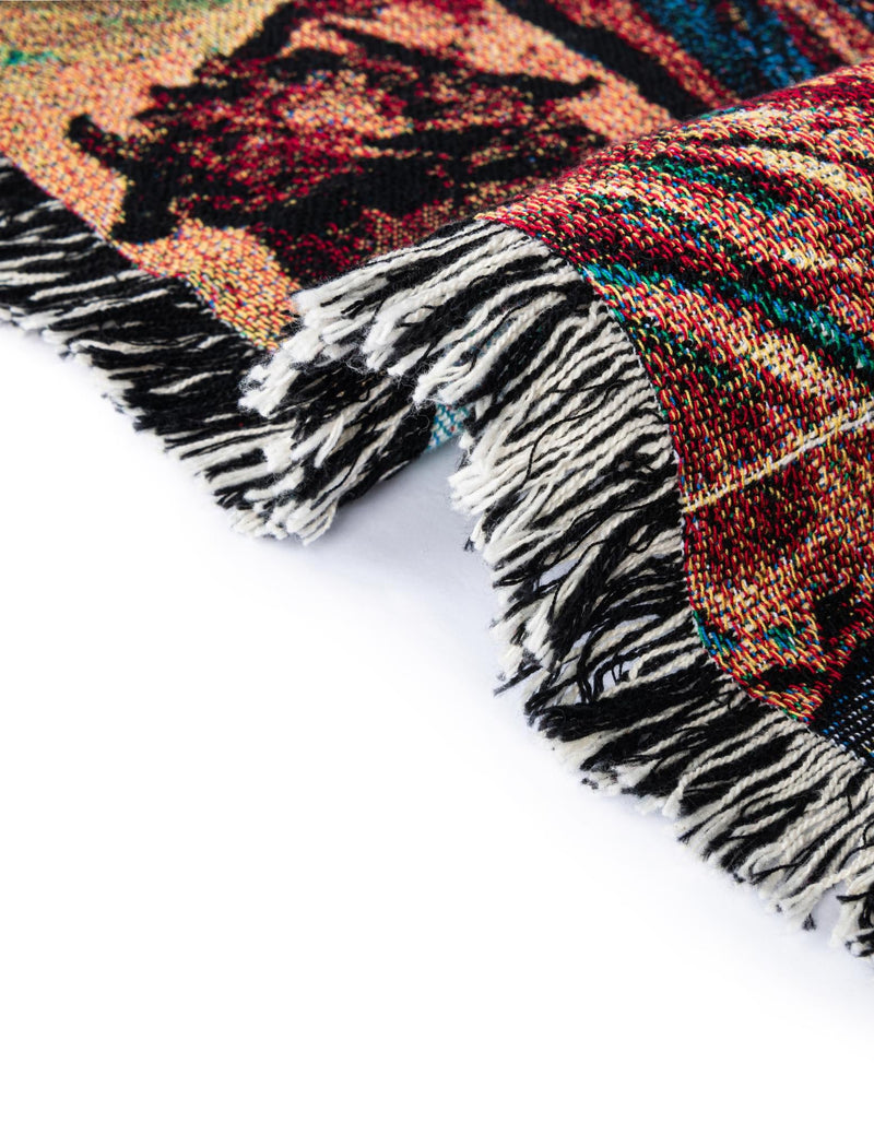 Fleece Haven Collection Area Rug -  Bozeman Rectangle Multi  lifestyle 11