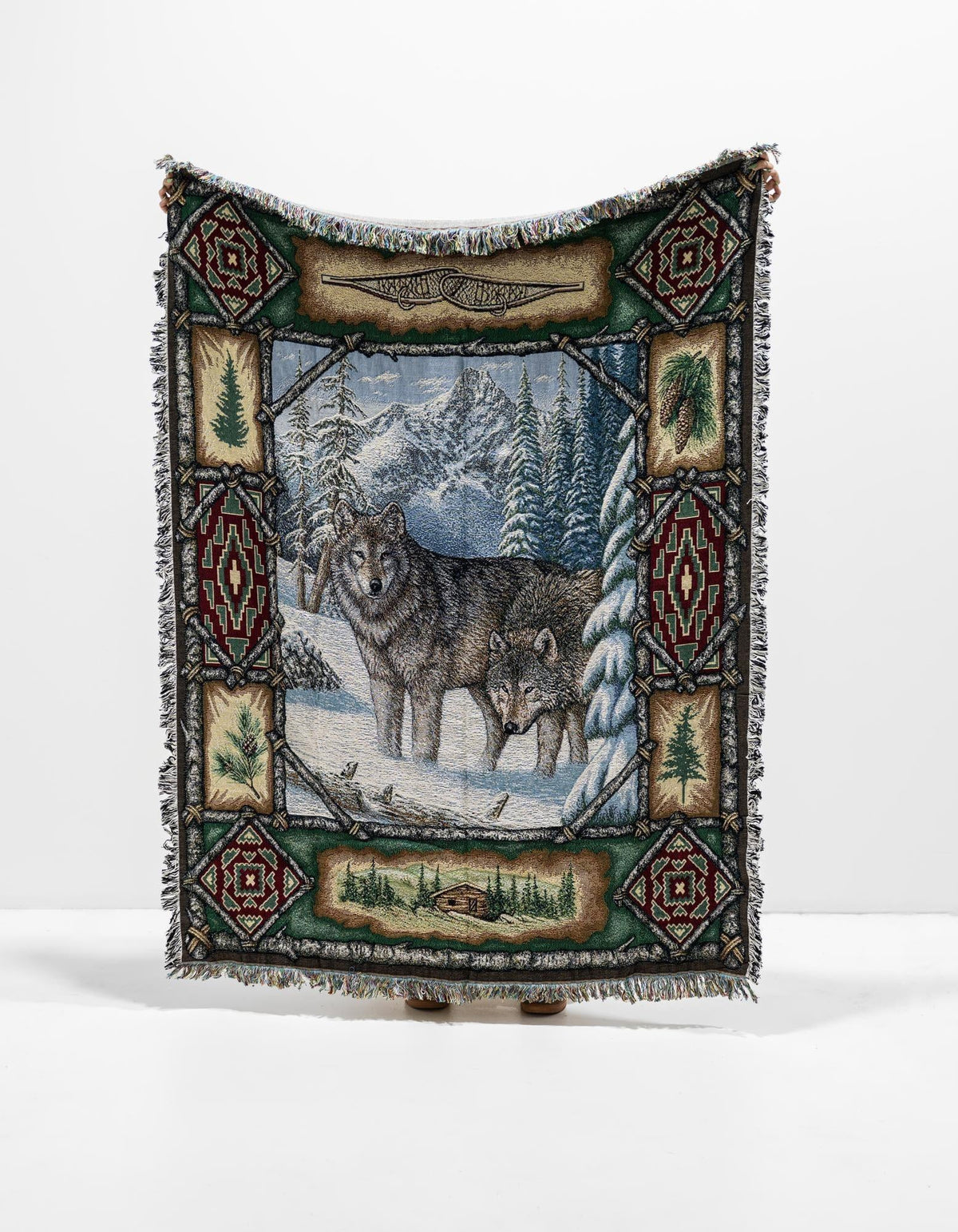 Fleece Haven Collection Area Rug -  Cuba Rectangle Multi  lifestyle 6