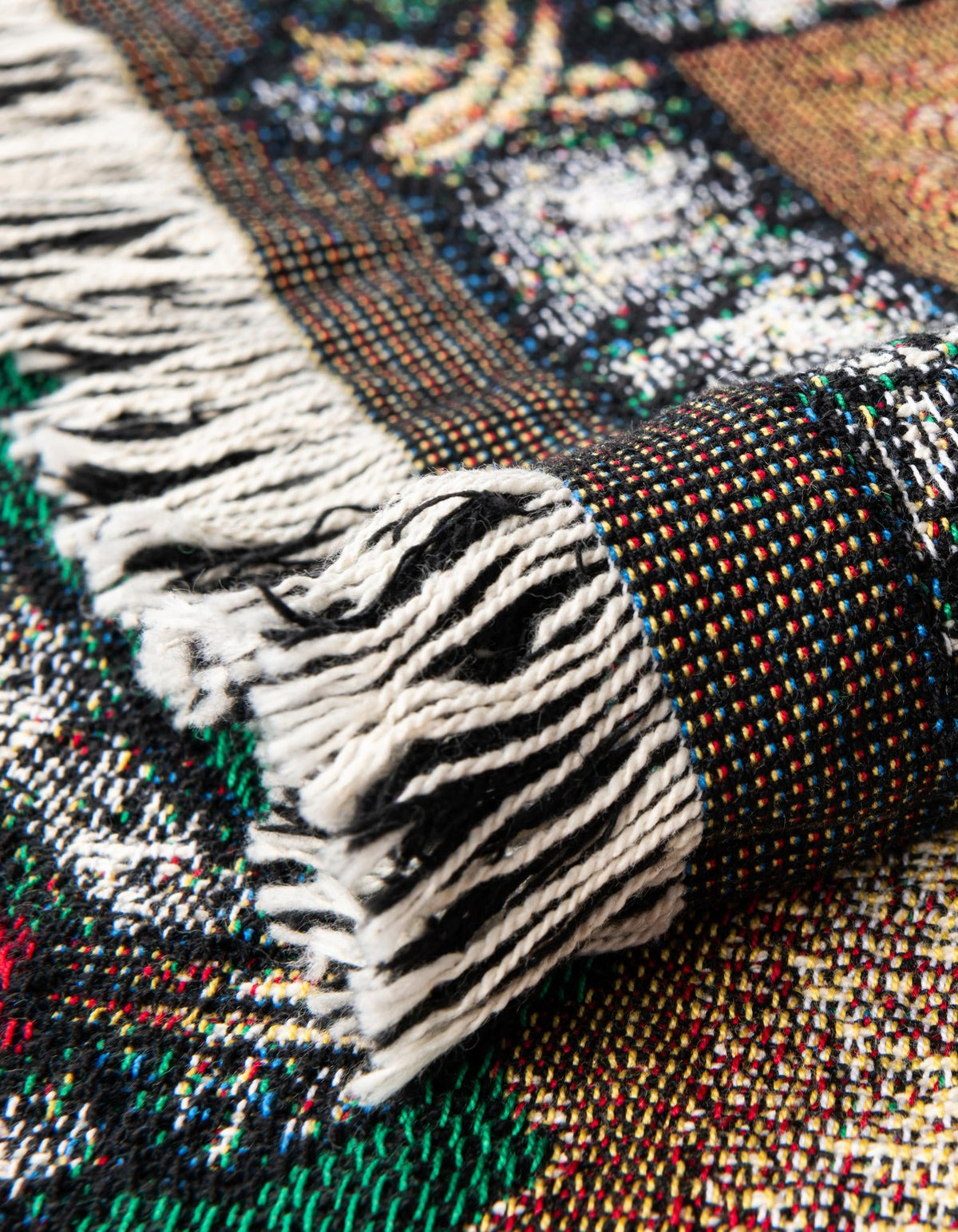 Fleece Haven Collection Area Rug -  Cuba Rectangle Multi  lifestyle 7
