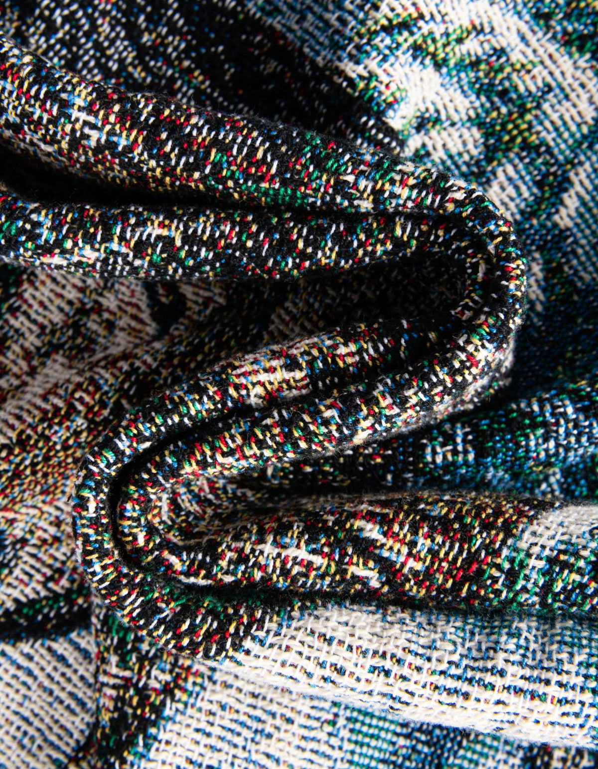 Fleece Haven Collection Area Rug -  Cuba Rectangle Multi  lifestyle 9