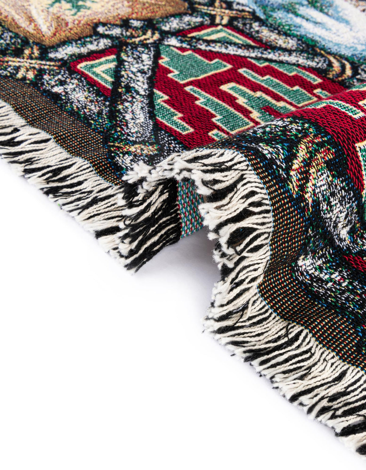 Fleece Haven Collection Area Rug -  Cuba Rectangle Multi  lifestyle 11