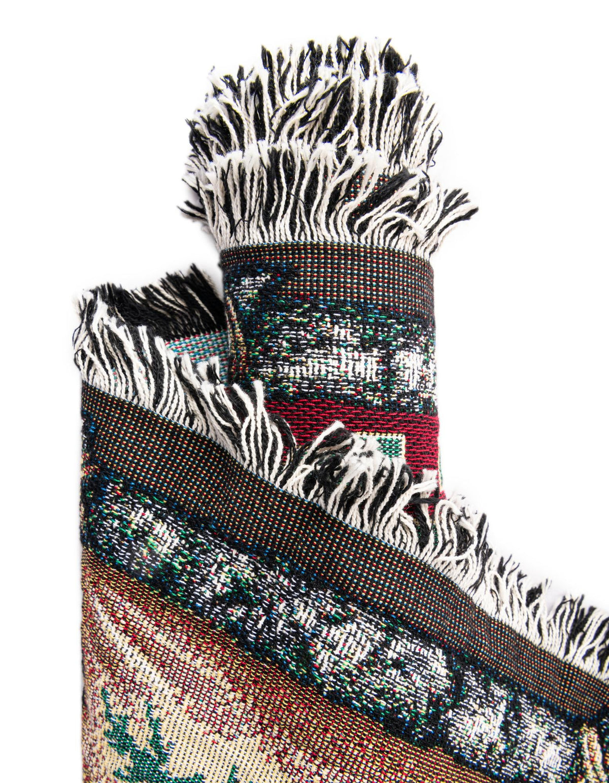 Fleece Haven Collection Area Rug -  Cuba Rectangle Multi  lifestyle 12