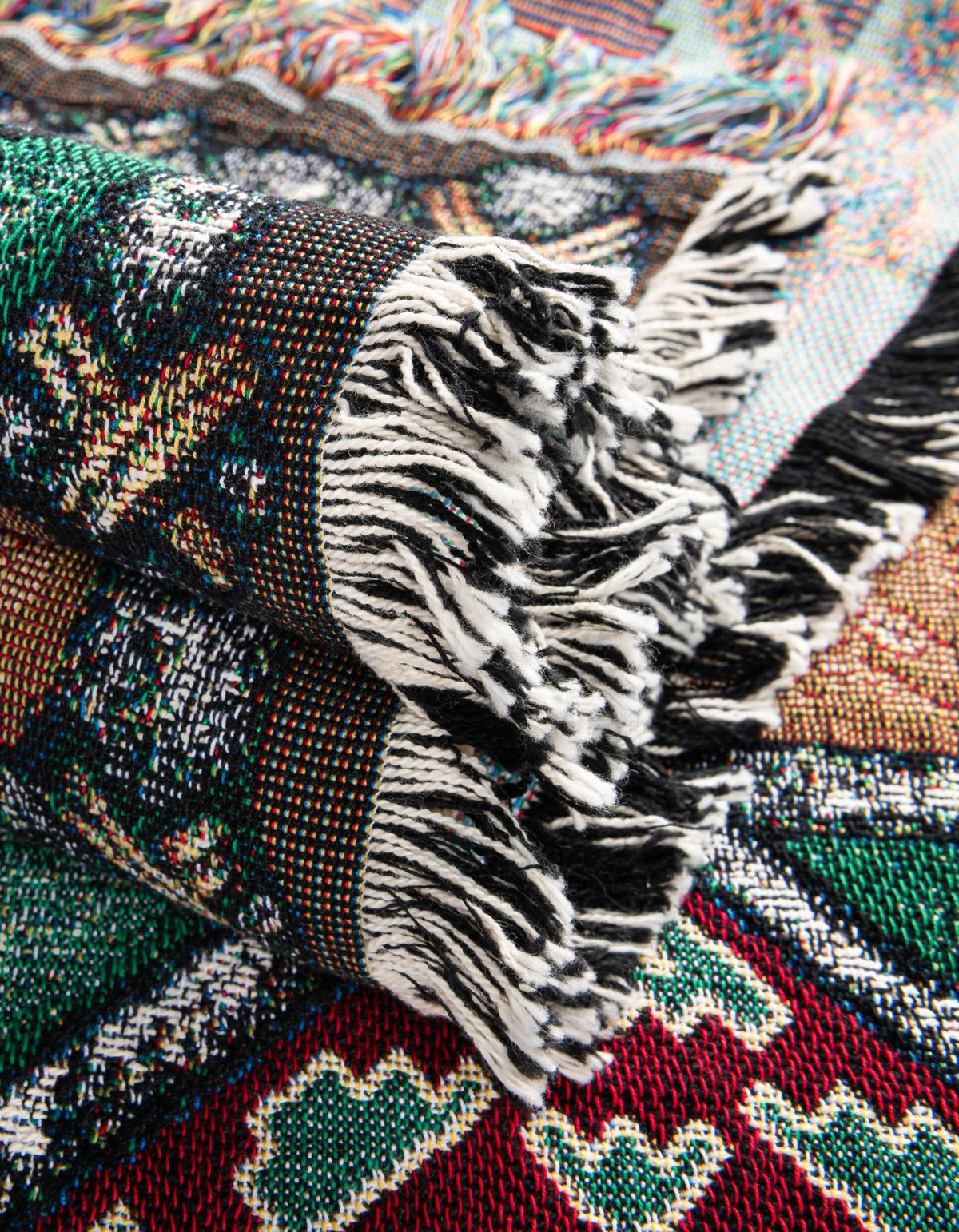 Fleece Haven Collection Area Rug -  Cuba Rectangle Multi  lifestyle 14
