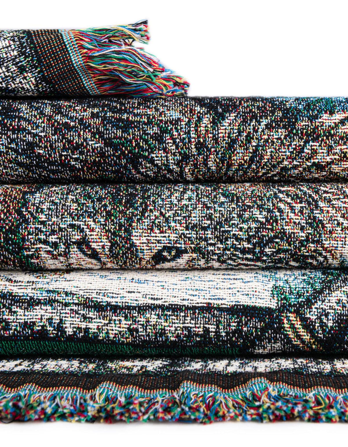 Fleece Haven Collection Area Rug -  Cuba Rectangle Multi  lifestyle 15