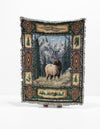 Fleece Haven Collection Area Rug -  Diamond Rectangle Multi  lifestyle 5